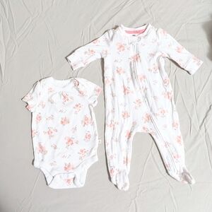 Baby Gap - First Favourites Floral One Piece Set